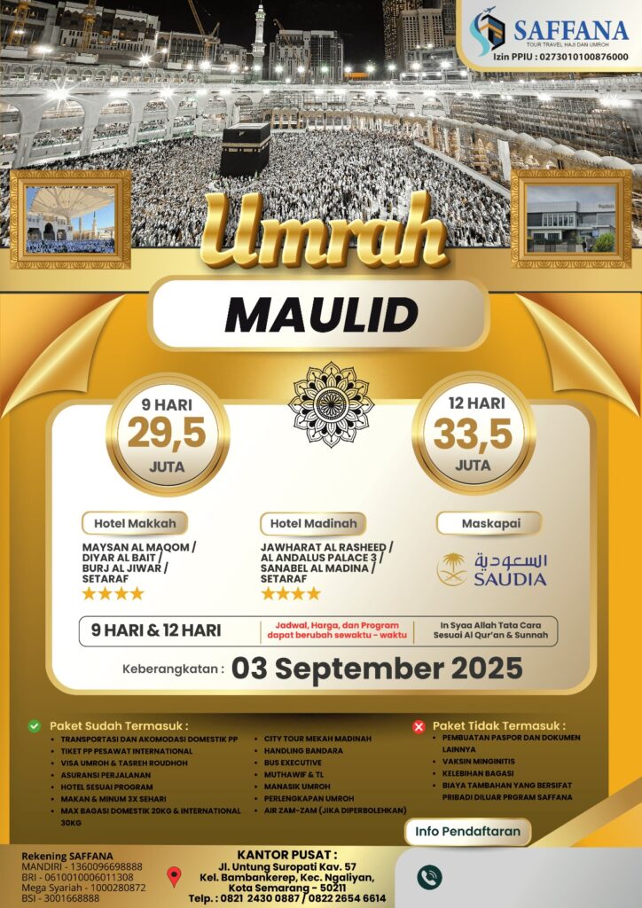 Umroh Maulid 2025